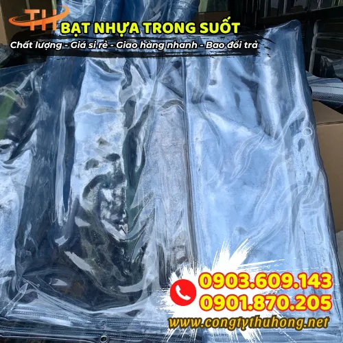 BẠT NHỰA PVC TRONG SUỐT