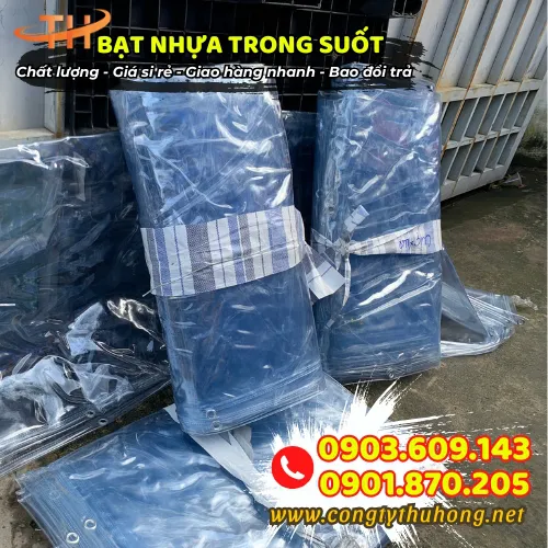 BẠT NHỰA PVC TRONG SUỐT