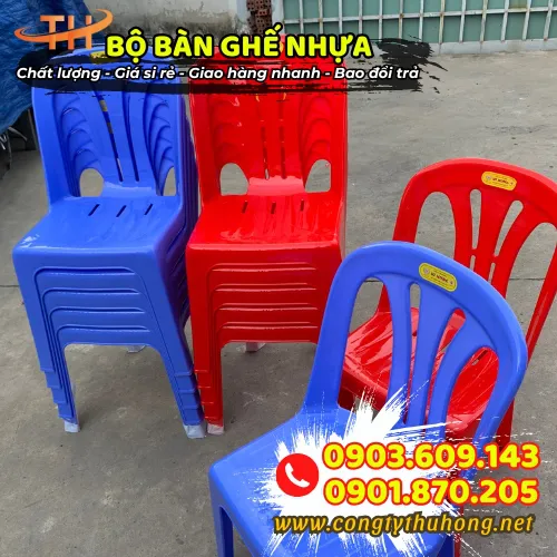 BỘ BÀN GHẾ NHỰA
