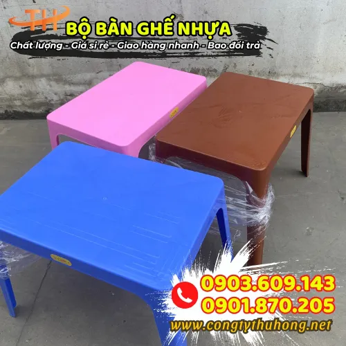 BỘ BÀN GHẾ NHỰA