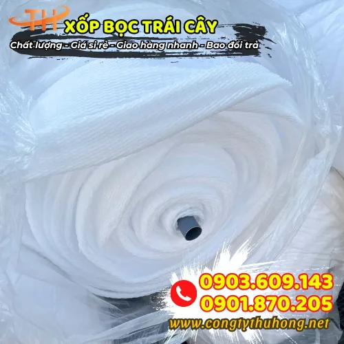 CUỘN XỐP BỌC TRÁI CÂY KHÔNG CẮT