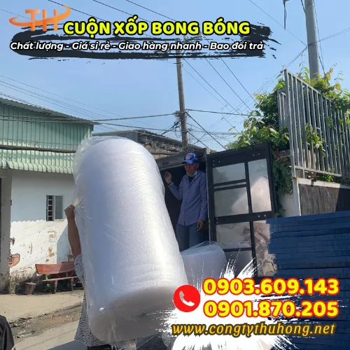 CUỘN XỐP BÓNG KHÍ NHỎ