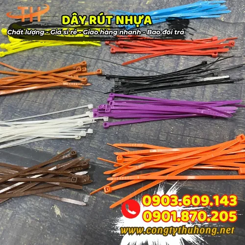 DÂY RÚT NHỰA MÀU