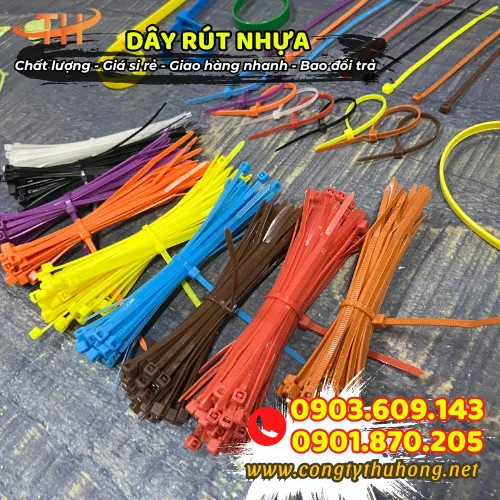 DÂY RÚT NHỰA MÀU