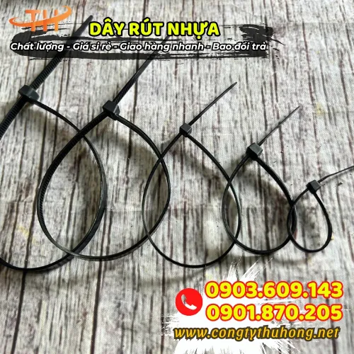 DÂY RÚT NHỰA ĐEN