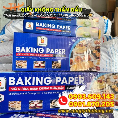 GIẤY KHÔNG THẤM DẦU