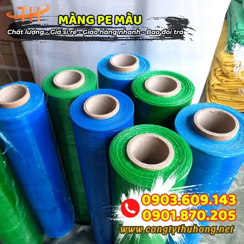 MÀNG PE MÀU