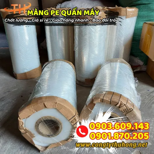 MÀNG PE QUẤN MÁY