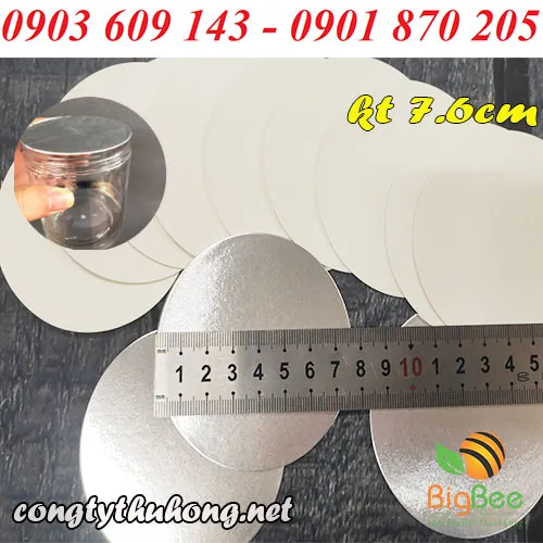 MÀNG SEAL NHÔM DÁN NHIỆT KT 7.6 CM