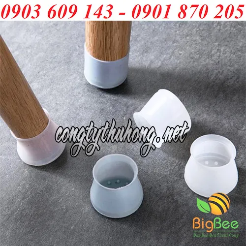 NÚT CAO SU BỌC CHÂN GHẾ CHỊU MÒN