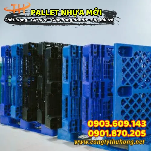 PALLET NHỰA KÊ HÀNG  1 MẶT