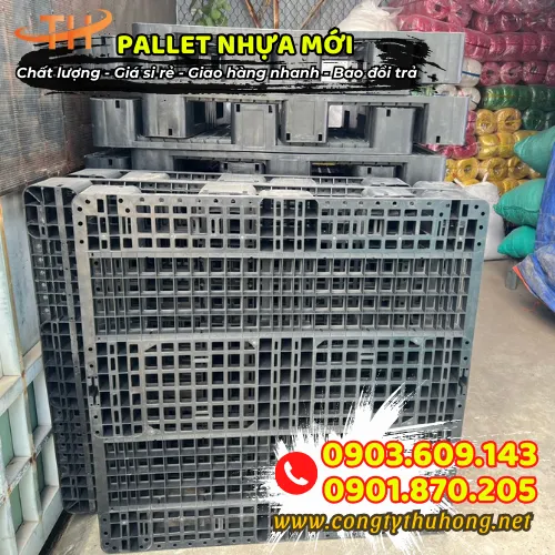 PALLET NHỰA KÊ HÀNG  1 MẶT