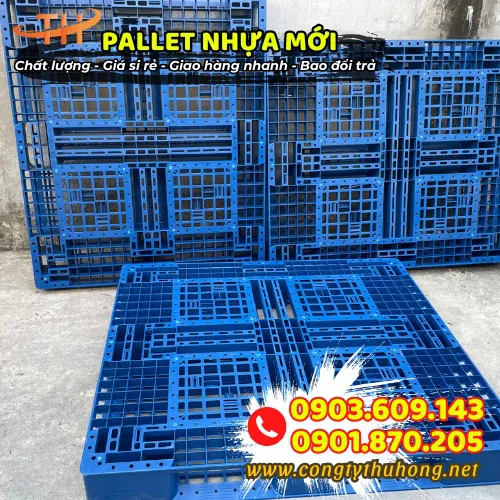 PALLET NHỰA KÊ HÀNG  2 MẶT