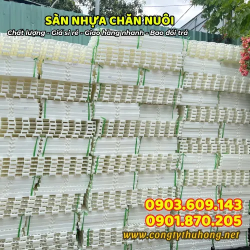 SÀN NHỰA CHĂN NUÔI LỖ VUÔNG