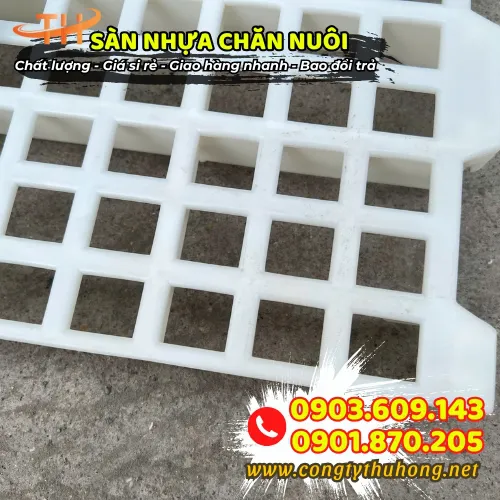 SÀN NHỰA CHĂN NUÔI LỖ VUÔNG