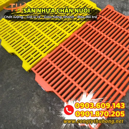 SÀN NHỰA CHĂN NUÔI HEO