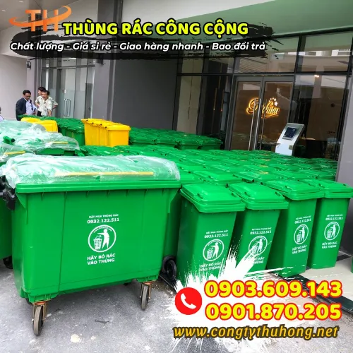THÙNG RÁC CÔNG NGHIỆP