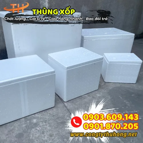 THÙNG XỐP NHIỀU KÍCH THƯỚC