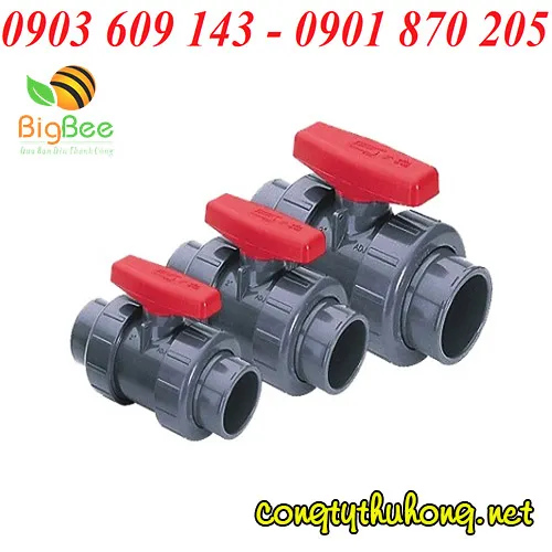 VAN KHÓA BI NHỰA RẮC CO ĐÔI