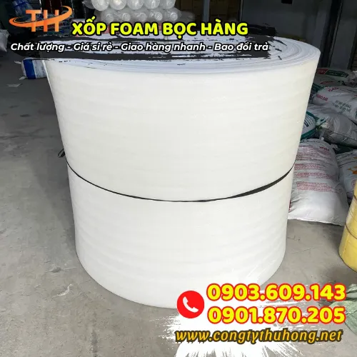 XỐP FOAM PE TRẮNG DÀY