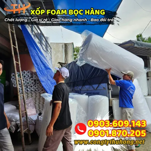 XỐP FOAM PE TRẮNG DÀY