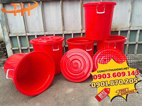 Thùng nhựa đựng gạo Thùng đựng gạo chất lượng