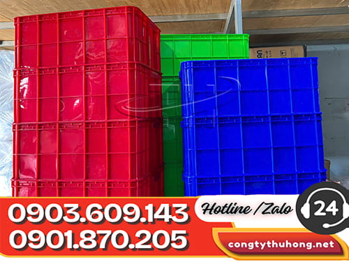 Thùng nhựa đặc Thùng nhựa đặc giá tốt