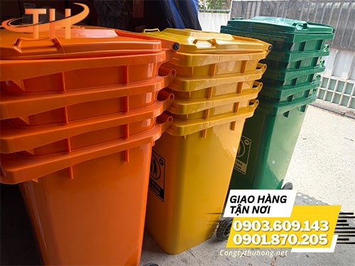 Thùng rác 120l Thùng rác 120l chất lượng tốt