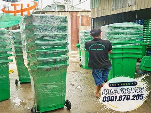 Thùng rác công cộng 240l giá rẻ chất lượng Thùng rác công cộng 240l giá rẻ chất lượng
