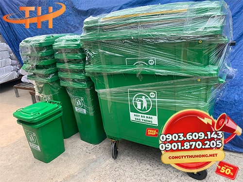 Thùng rác công cộng Thùng rác đa dạng