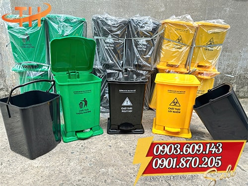Thùng rác đạp chân Thùng rác đạp chân giá rẻ
