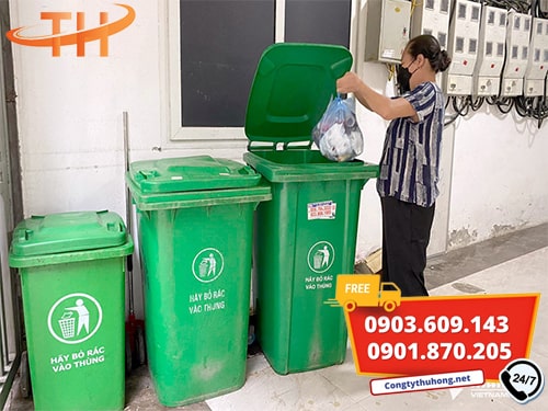 Thùng rác giá rẻ tại xưởng Thùng rác giá rẻ tại xưởng