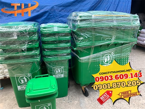 Thùng rác nhựa Thùng rác giao toàn TPHCM