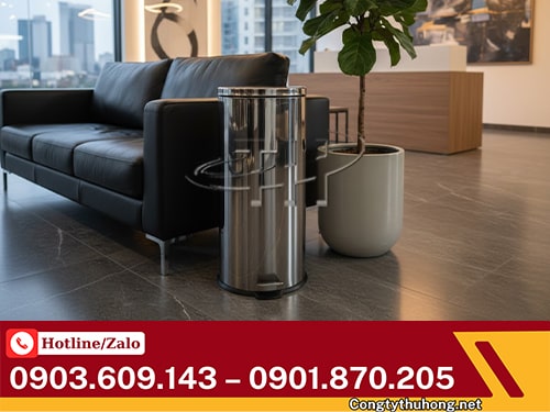 Thùng rác inox Thùng rác inox cao cấp