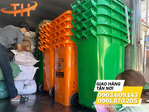 Thùng rác nhựa Thùng rác nhựa 240l
