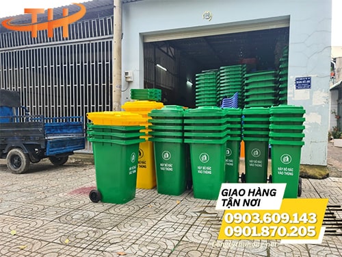 Thùng rác nhựa Thùng rác nhựa 240l