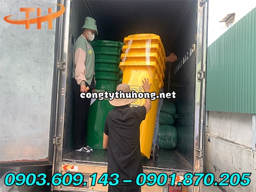 thùng rác nhựa