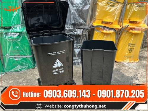 Thùng rác nhựa Thùng rác nhựa đa dung tích giá tốt giao hàng