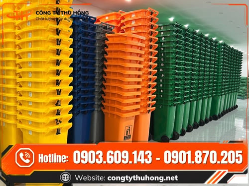 Thùng rác nhựa Thùng rác nhựa đa dung tích giá tốt
