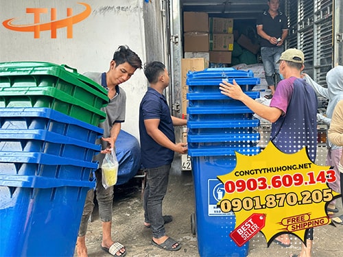 Thùng rác nhựa Thùng rác nhựa giá rẻ giao TPHCM