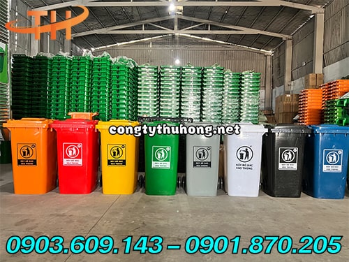 Thùng rác nhựa