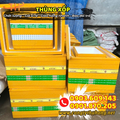 Thùng xốp nhiều kích thước giá tốt Thùng xốp nhiều kích thước giá tốt