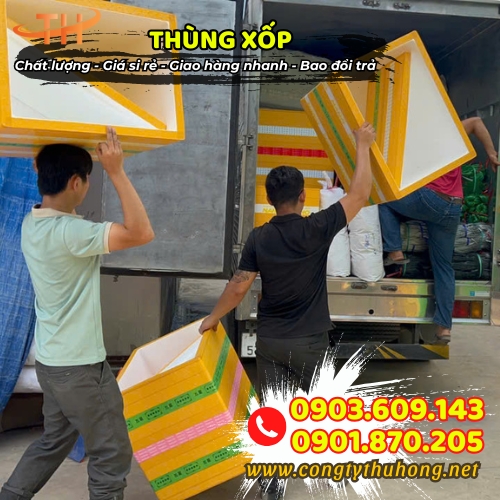 Thùng xốp nhiều kích thước giá tốt Thùng xốp nhiều kích thước giá tốt