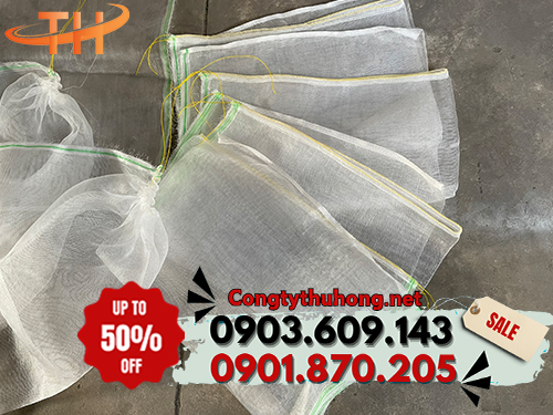 Túi lưới bọc quả mít Túi lưới bọc mít giá rẻ TPHCM