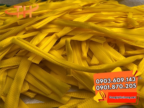 Túi lưới bọc trái cây màu vàng Túi lưới bọc trái cây giá rẻ