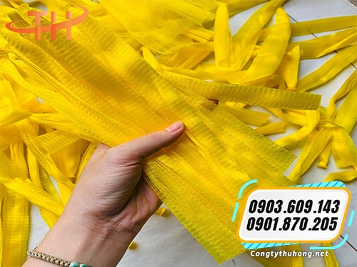 Túi lưới đựng trái cây vàng Túi lưới đựng trái cây vàng