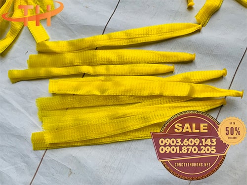 Túi lưới đựng hoa quả màu vàng Túi lưới hoa quả đủ màu