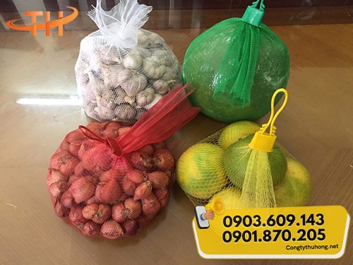 Túi lưới nhựa bọc hoa quả Túi lưới nhựa bọc hoa quả