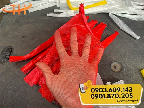 Túi lưới nhựa bọc trái cây Túi lưới nhựa bọc trái cây