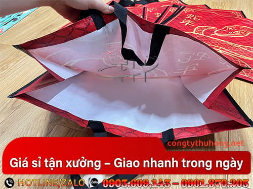 Túi PP dệt Túi PP dệt có quai giá tốt